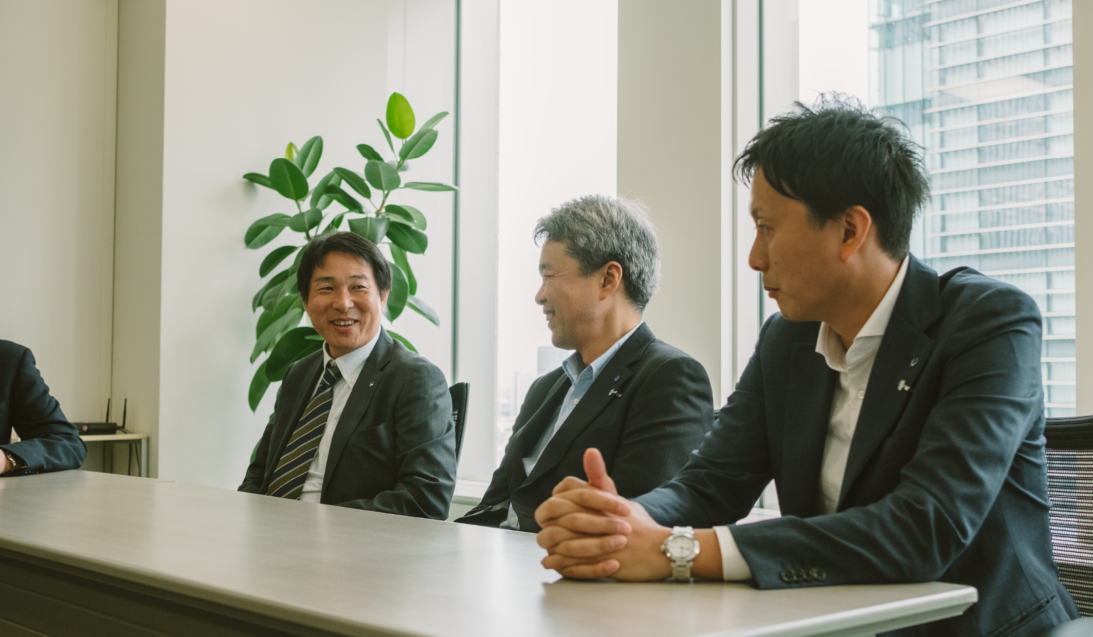 本インタビューに回答する社員