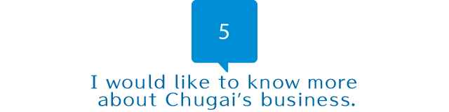 I would like to know more about Chugai’s businesses.