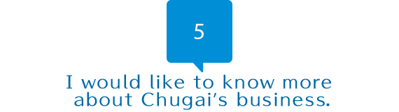 I would like to know more about Chugai’s businesses.