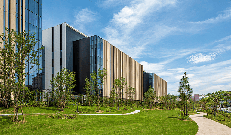 Photo of the exterior of the Life Science Park