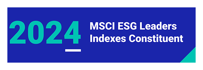 2022 MSCI ESG Leaders Indexes Constituent logo