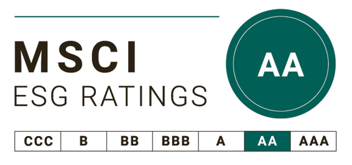 MSCI ESG RATINGS logo