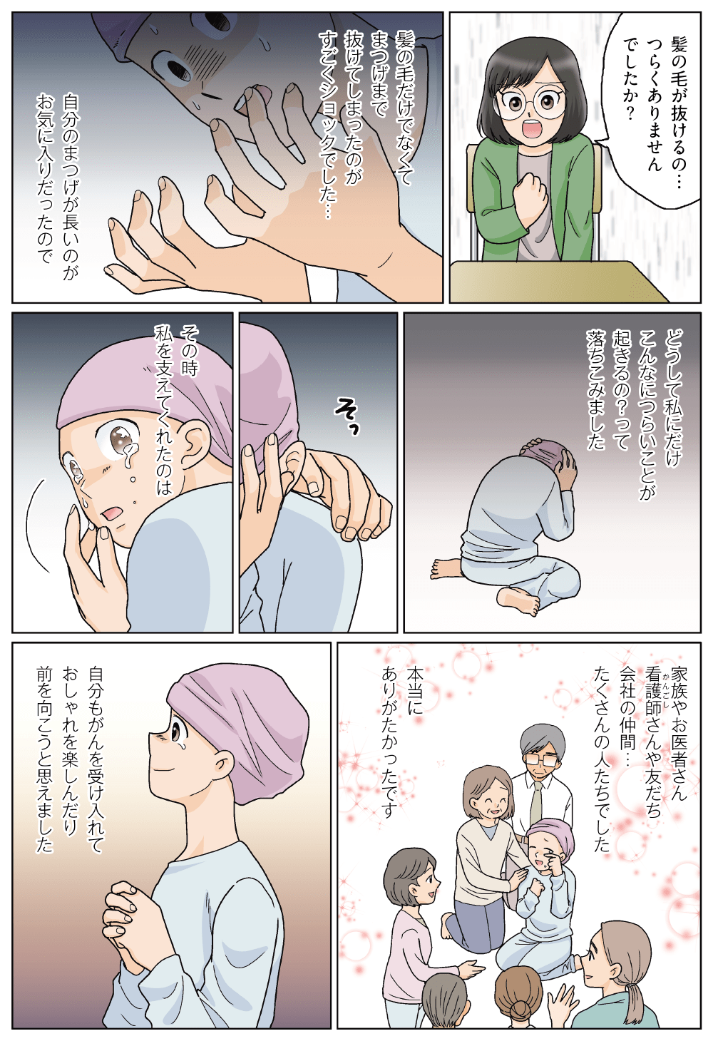 マンガの8ページ目