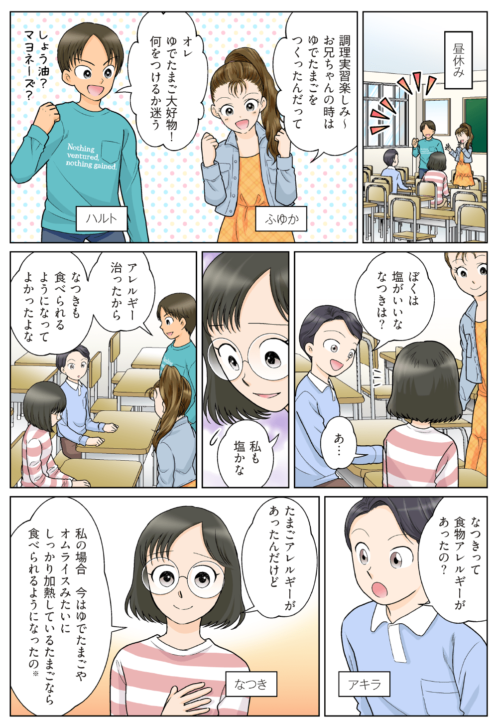 マンガの1ページ目