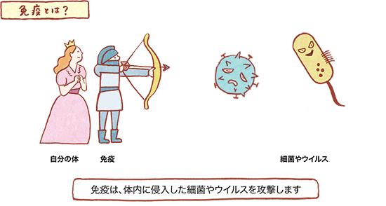 免疫とは?の図
