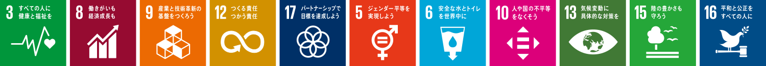 中外製薬が貢献するSDGs